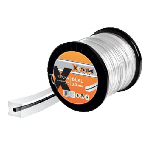 Леска для мотокос с сердечником X-TREME 3.0мм x 251м купить по оптовой цене с доставкой в магазине Ellada.com.ua