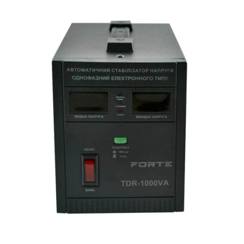Forte TDR-1000VA Стабилизатор напряжения купить по оптовой цене с доставкой в магазине Ellada.com.ua