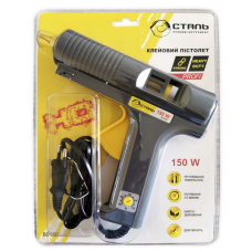 Клеевой пистолет 150W 80160 Сталь PROFI