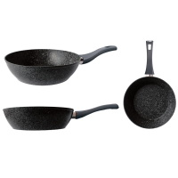 Сковорода GUSTO GT-2105-26 покрытие Marble 260х70 мм Сковорода GUSTO GT-2105-26 покрытие Marble 260х70 мм