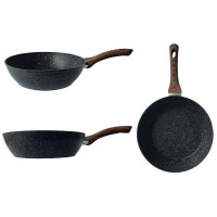 Сковорода глубокая GT-2103-28 покрытие Granite 280x73 мм Сковорода глубокая GT-2103-28 покрытие Granite 280x73 мм