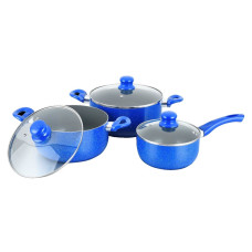 Набор посуды GT-2406 синий Gusto 6 предметов