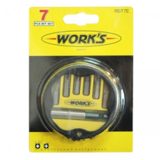 Works Набор бит 7 шт Works Набор бит 7 шт