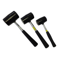 Сталь 44010 Киянка резиновая черная 450 г