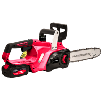 Пила цепная аккумуляторная с аккумулятором и зарядным устройством HAISSER HS CS213OB