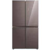 Многодверный холодильник MDMN178D83SG серое стекло Grunhelm