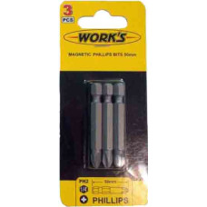 Works Набор бит 3 шт Works Набор бит 3 шт