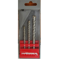 Набор сверл по бетону - 5,6,8мм, 3шт (HAISSER) Набор сверл по бетону - 5,6,8мм, 3шт (HAISSER)