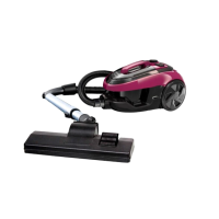 ПЫЛЕСОС - GVC8211E (черно-фиолетовый) NEW циклон 2000 Вт (GRUNHELM)