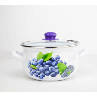 Gusto GT-T-224-G Кастрюля Виноградная ветка Premium 24 см 5.7 л