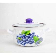 Gusto GT-T-224-G Кастрюля Виноградная ветка Premium 24 см 5.7 л