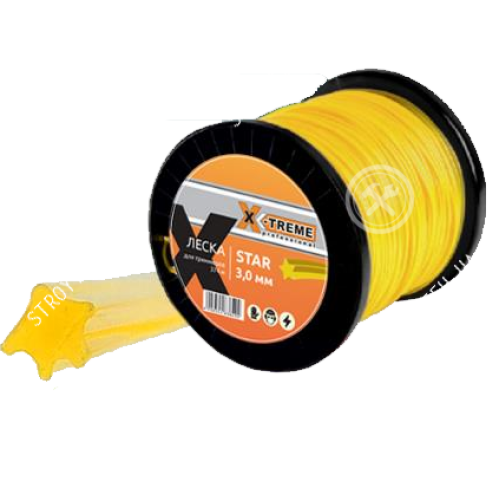Леска для мотокос звезда X-Treme 2.7мм x 456м купить по оптовой цене с доставкой в магазине Ellada.com.ua