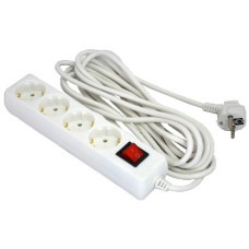 Удлинитель кассетный GS4W3M 4 розетки Grunhelm 3 м