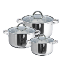 Набор кастрюль GUSTO SOLO SET GT-1300-06/2 6 пр