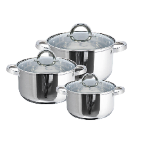 Набор кастрюль GUSTO SOLO SET GT-1300-06/2 6 пр купить по оптовой цене с доставкой в магазине Ellada.com.ua