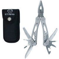 МУЛЬТИИНСТРУМЕНТ 12 В 1 с Чехлом 41160 Сталь МУЛЬТИИНСТРУМЕНТ 12 В 1 с Чехлом 41160 Сталь