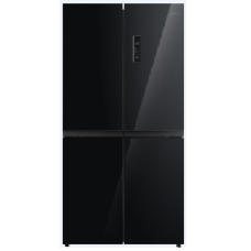 Многодверный холодильник MDMN178D83BG черное стекло Grunhelm