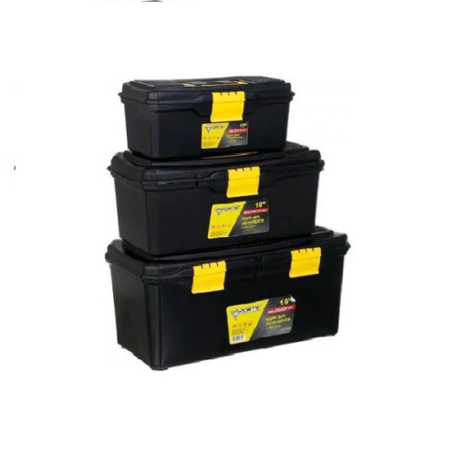 Набор ящиков для инструмента 4-3-131619 Forte 3 шт PSSET 13"+16"+19" купить по оптовой цене с доставкой в магазине Ellada.com.ua