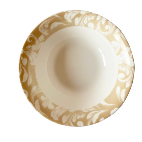 Салатник VT-2165AB Beige aura Vittora 165 мм купить по оптовой цене с доставкой в магазине Ellada.com.ua