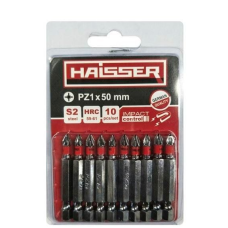 Набор бит Haisser PZ1X50 мм 10шт Набор бит Haisser PZ1X50 мм 10шт