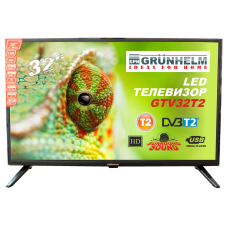 Телевизор Grunhelm GTV32T2 32 дюйма HD 1366x768