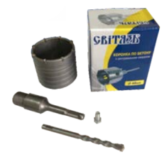 Коронка по бетону SDS-plus 65мм Свитязь