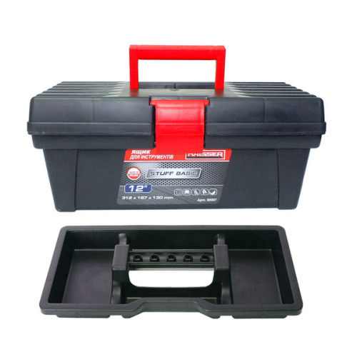 Haisser Stuff Basic Ящик для инструментов 12 (90007) купить по оптовой цене с доставкой в магазине Ellada.com.ua
