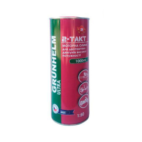 Grunhelm 2-TAKT SEMISYNT ULTRA (1л) Масло моторное купить по оптовой цене с доставкой в магазине Ellada.com.ua