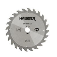 Haisser Диск пильный по дереву 160х16/20 24 зуб