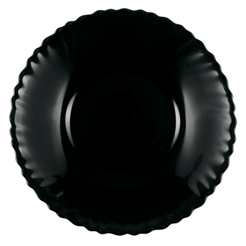 Тарелка десертная V-190WBL Black wave Vittora 190 мм купить по оптовой цене с доставкой в магазине Ellada.com.ua