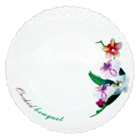 Тарелка обеденная V-220O Букет орхидеи Wave Vittora 220 мм