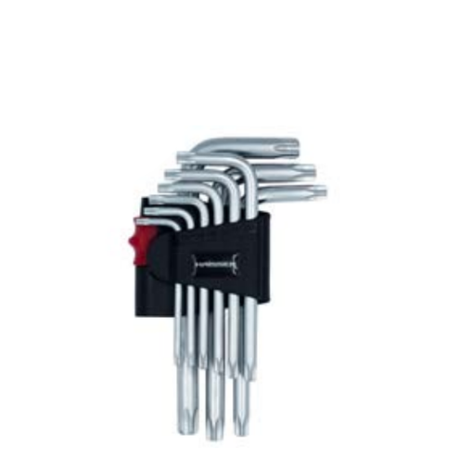 Haisser 48114 Набор Г-образных ключей TORX с отверстием купить по оптовой цене с доставкой в магазине Ellada.com.ua
