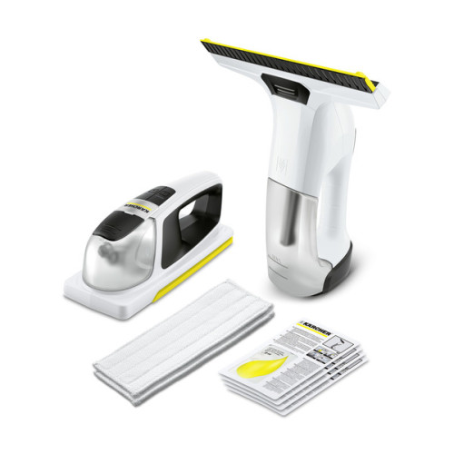 Пылесос оконный WV 6 Premium + KV 4 Premium White Karcher купить по оптовой цене с доставкой в магазине Ellada.com.ua