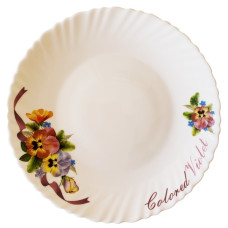 Тарелка обеденная V-220V Фиалки Wave Vittora 220 мм