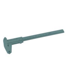 Сталь 24418 Штангенциркуль пластиковый 150мм