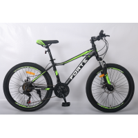 Велосипед Forte Warrior МТВ 24"/13" (117801) черно-зеленый