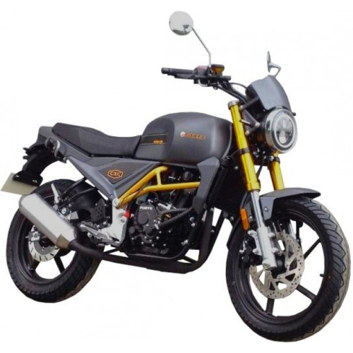 Мотоцикл Forte FT300-CXC черный купить по оптовой цене с доставкой в магазине Ellada.com.ua