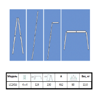 Werk LC2416Q Лестница шарнирная