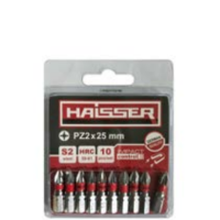 Набор бит Haisser PZ1X25 мм 10шт