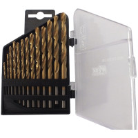 WERK Набор свёрл по металлу 13 шт, Титановое покрытие (1,5 - 6,5 мм)