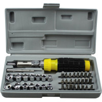 Сталь 49052 Отвертка со сменными насадками 41 в 1