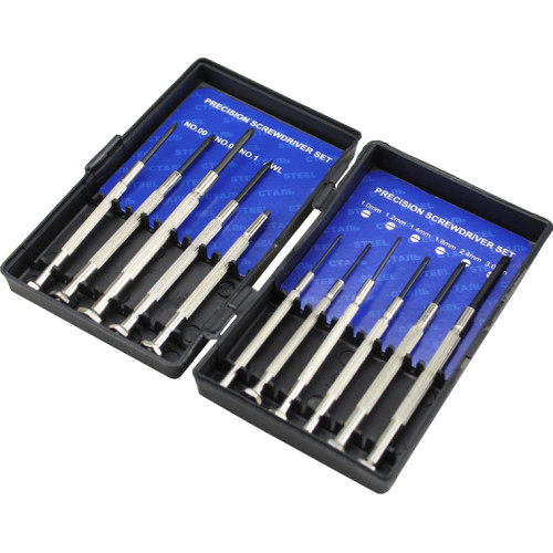 Сталь 49059 Набор отверток для точной механики 11 шт купить по оптовой цене с доставкой в магазине Ellada.com.ua