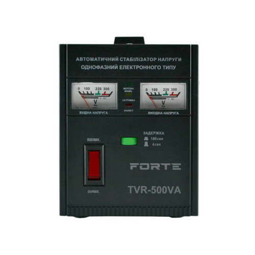 Forte TVR-500VA Стабилизатор напряжения купить по оптовой цене с доставкой в магазине Ellada.com.ua