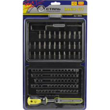 Сталь 49054 Отвертка с битами 98 в 1