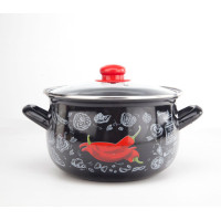 Gusto GT-T-124-P Кастрюля Перчинка 24см 5.7л Gusto GT-T-124-P Кастрюля Перчинка 24см 5.7л