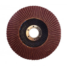 WERK А100, 125х22,23 Т29 Круг лепестковый корунд циркония