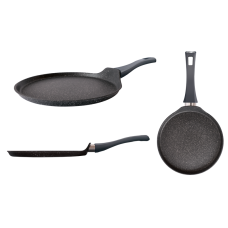 Сковорода блинная GUSTO GT-2204-26 покрытие Marble 260х15 мм