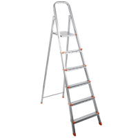 Budfix BF506 Стремянка металлическая 6 ступеней Budfix BF506 Стремянка металлическая 6 ступеней