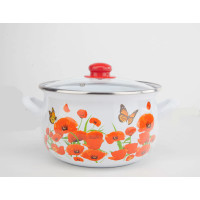 Gusto GT-T-116-M Кастрюля Маковое поле 16 см 2.1 л Gusto GT-T-116-M Кастрюля Маковое поле 16 см 2.1 л