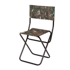 Стул "Рыбак Эконом со спинкой" d16 мм (камуфляж)